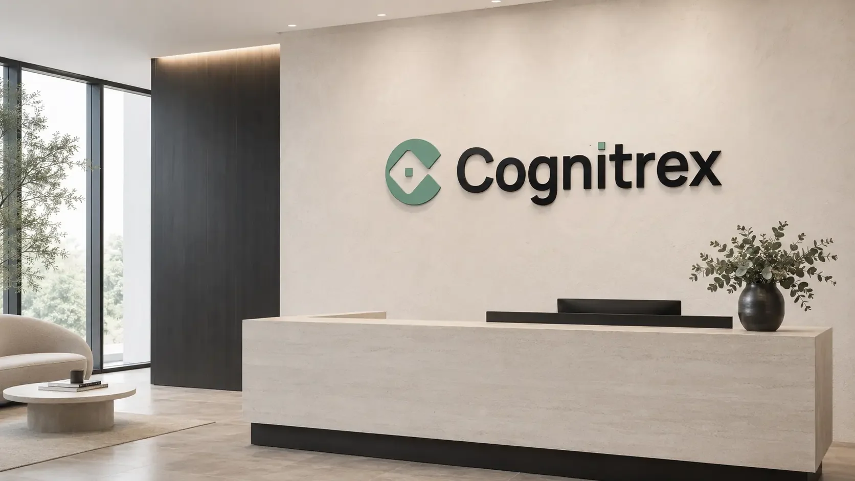 Cognitrex enterprise learning technology identity applied to office signage