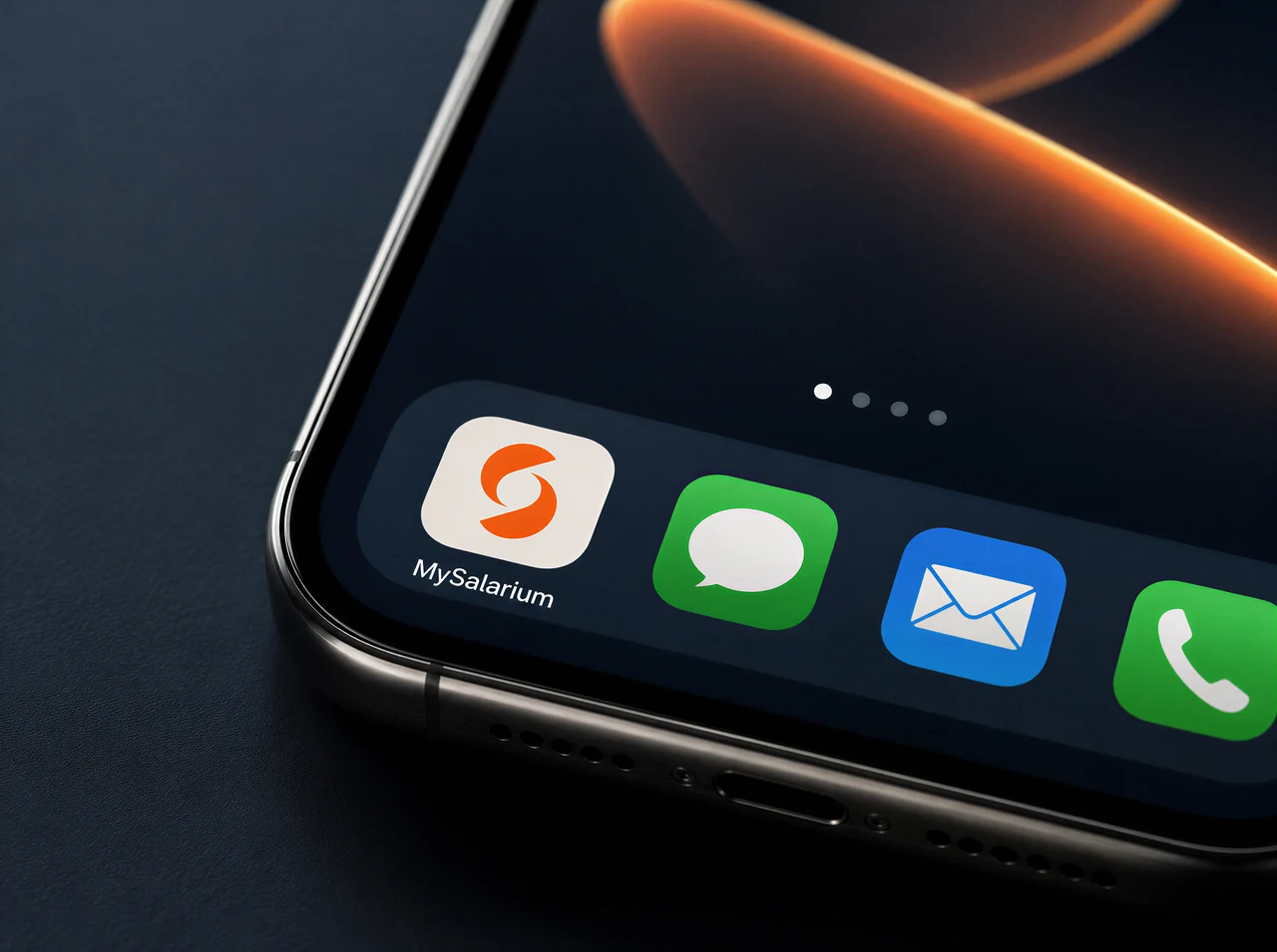 MySalarium symbol used as a phone app icon